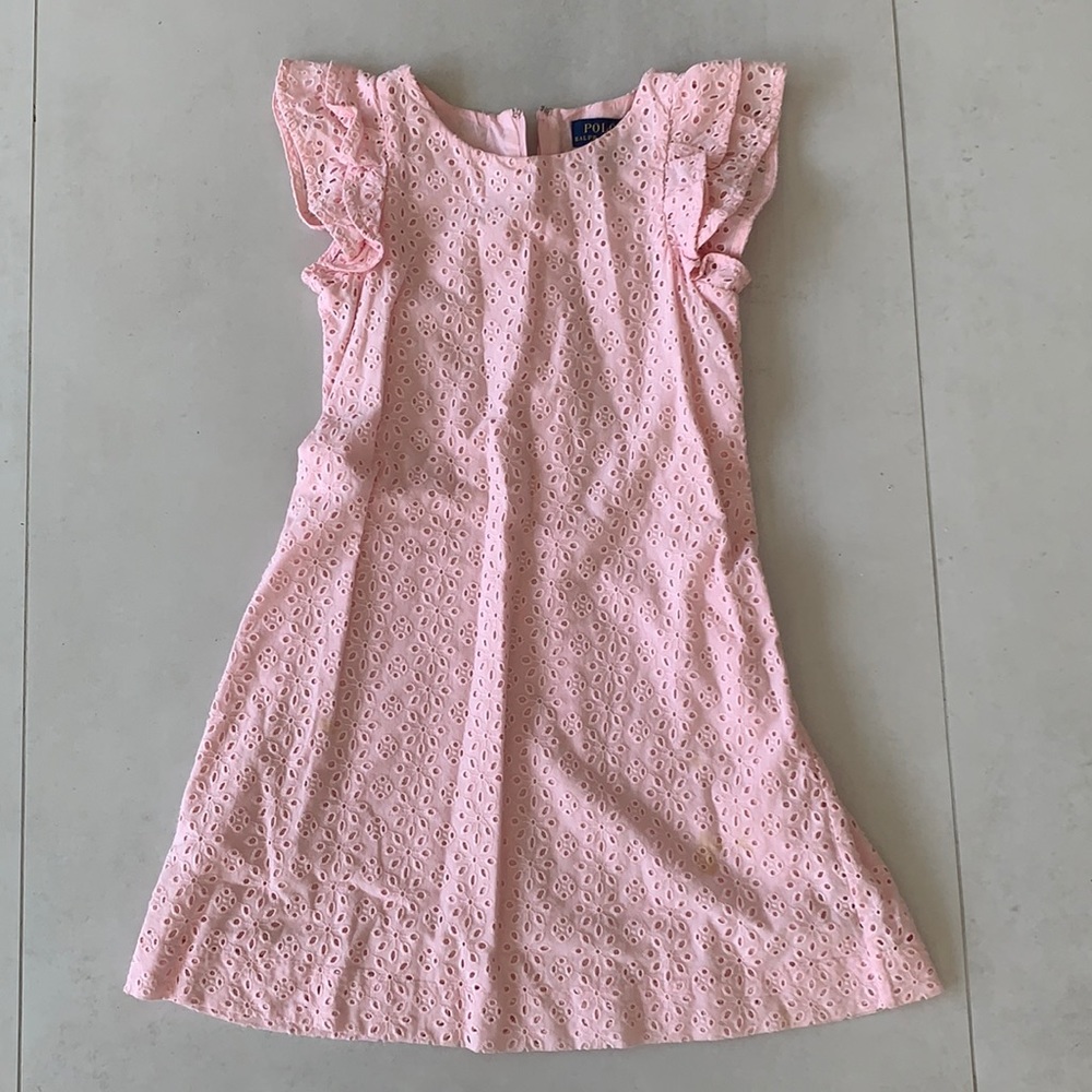 Pink Floral Designed Dress